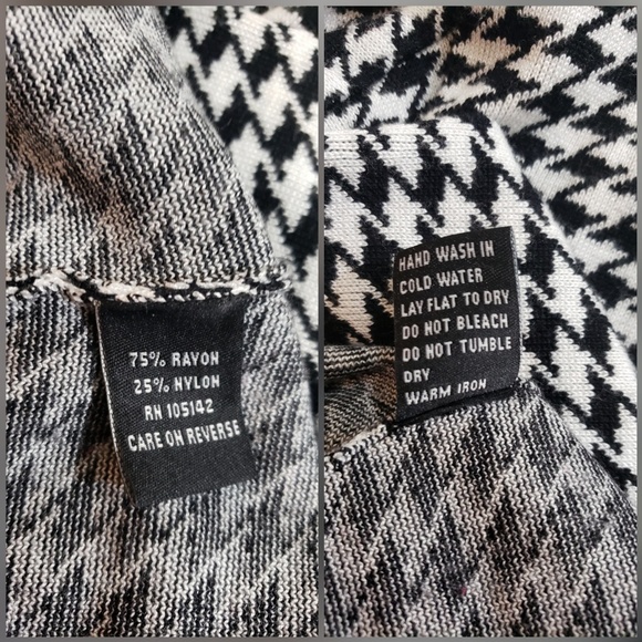 Houndstooth Sweater Jacket, Venini,Sz L - Picture 7 of 8